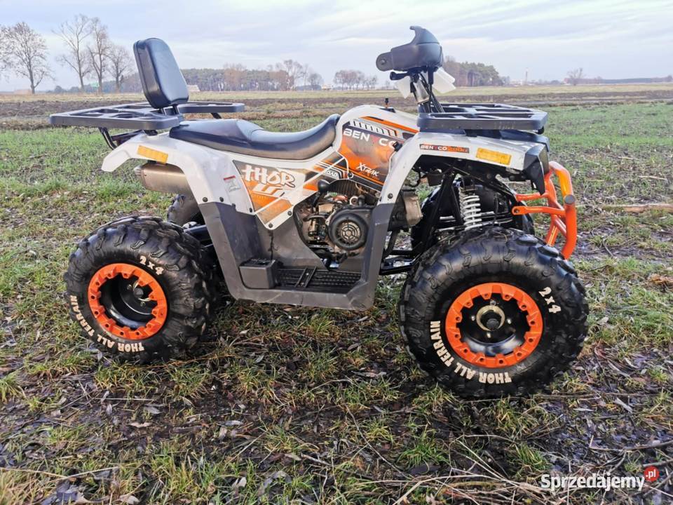 Duży Quad 200 ledy koła 10 stan wielkopolskie Rawicz