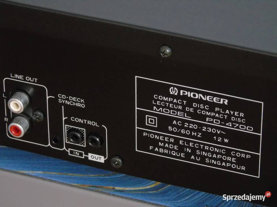 CD Pioneer PD4700 sprawny i ładny WYSYŁKA Jasło