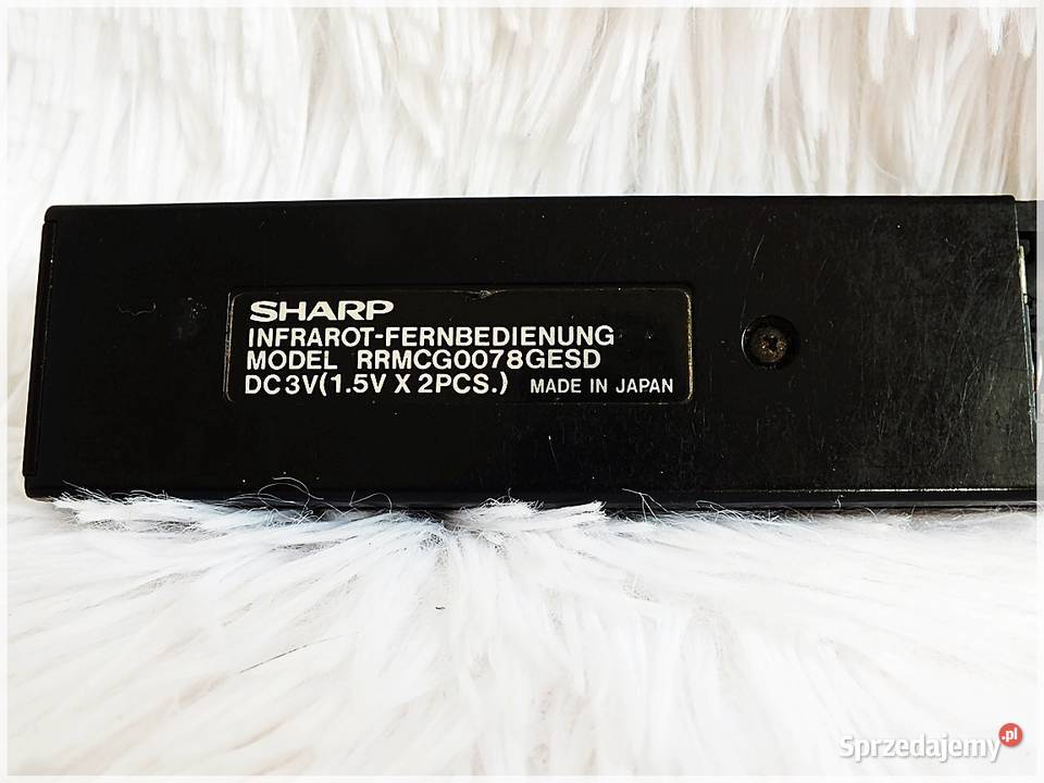 Pilot SHARP RRCG0078GESD TV Oryginał z lat 8090 Żary