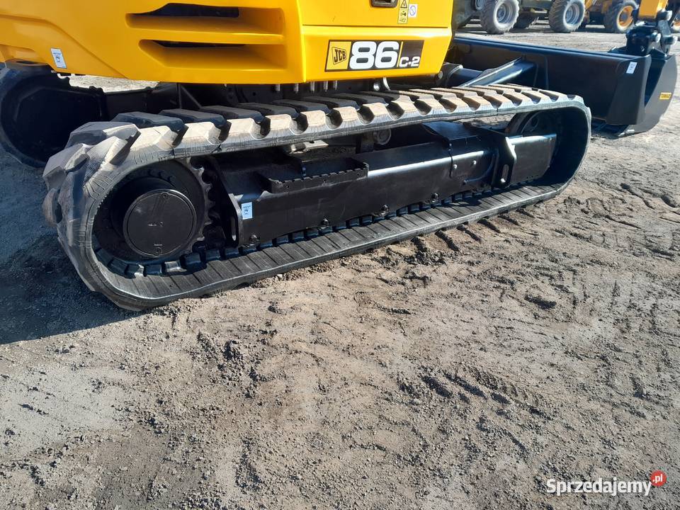 JCB 86C1 2021R KOPARKA GĄSIENICOWA 8 TON CAT Dodatkowy osprzęt Krotoszyn