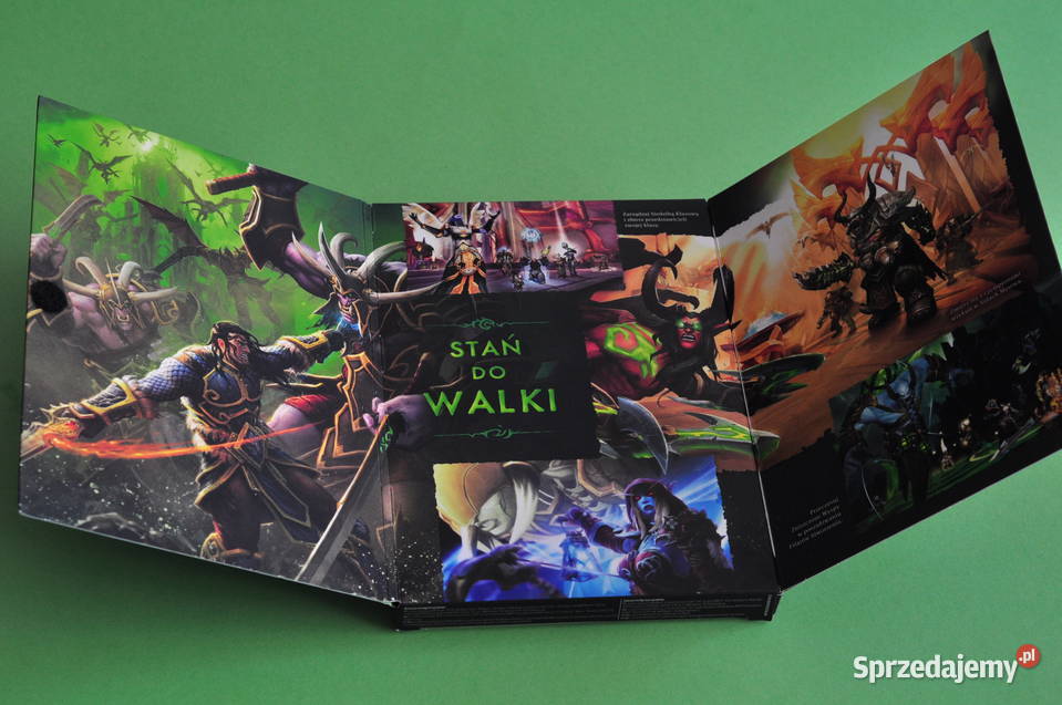 Warcraft Legion Artbook gra zachodniopomorskie Koszalin