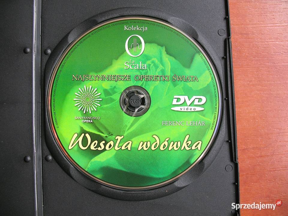 Wesoła wdówka Ferenc Lehar CD Siedlce