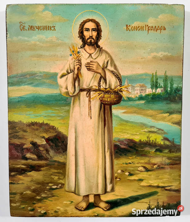 Ikona Święty Konon Ogrodnik 0188 Warszawa