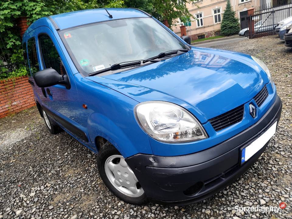Renault Kangoo Lift 16 Benzyna 2004 Klima manualna Jasło