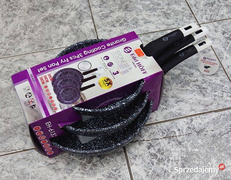 149 Patelnie marmurkowe Edel Hoff