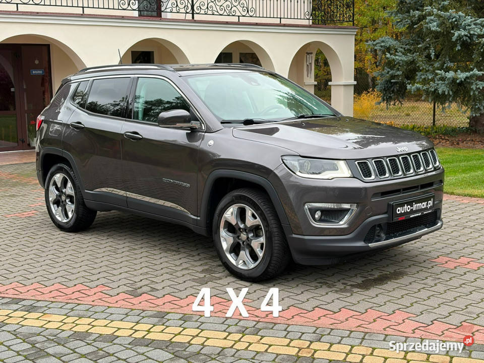 Jeep Compass 14 170 Automat 4x4 Limited II 2016 lakier metallic mazowieckie Lipówki