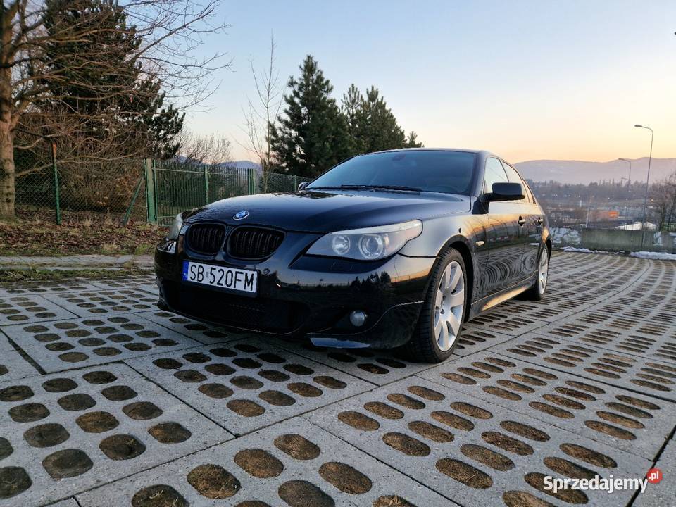 BMW e60 530i N52B30 258 Automat śląskie Bielsko-Biała