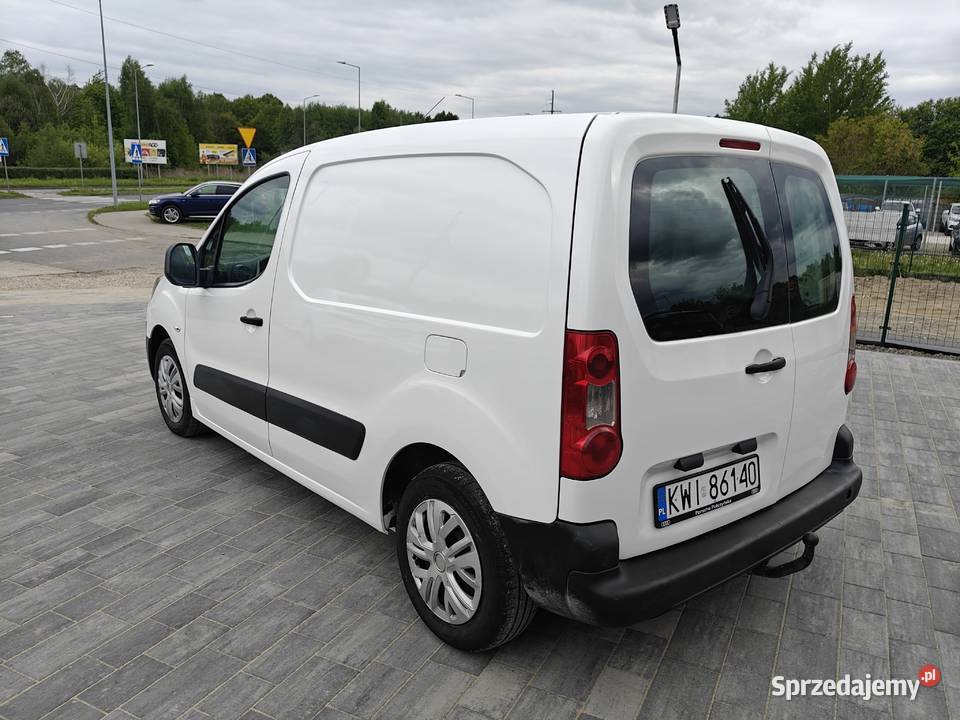 Peugeot partner 16hdi 3 osobowy hak holowniczy
