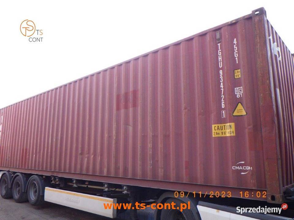Kontener morski magazynowy budowlany 40 HC 12m Radzymin