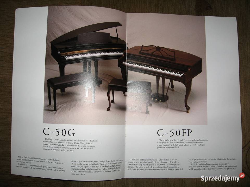 KORG Concert Piano digital pianos catalog Kępice