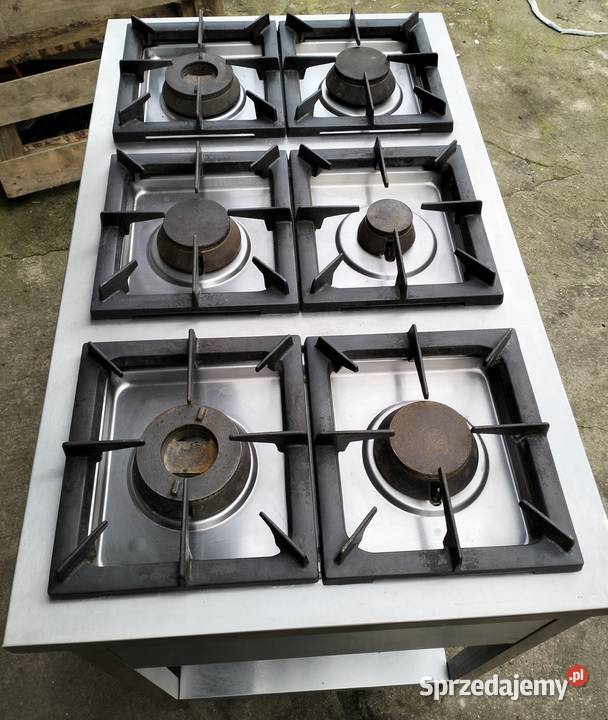 Kuchnia gastronomiczna gazowa 6palnikowa Słupia Kapitulna