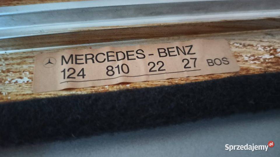 Elektryczna roleta tylnej szyby Mercedes w124 kujawsko-pomorskie