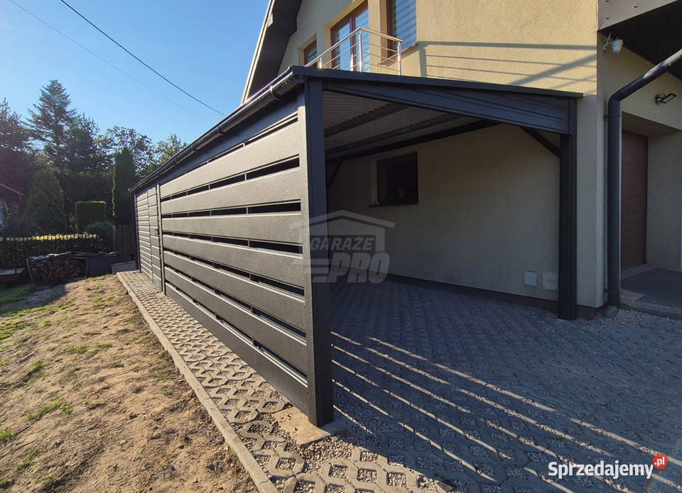 Schowek domek ogrodowy 35x3m wiata 5m drzwi dach Słupsk