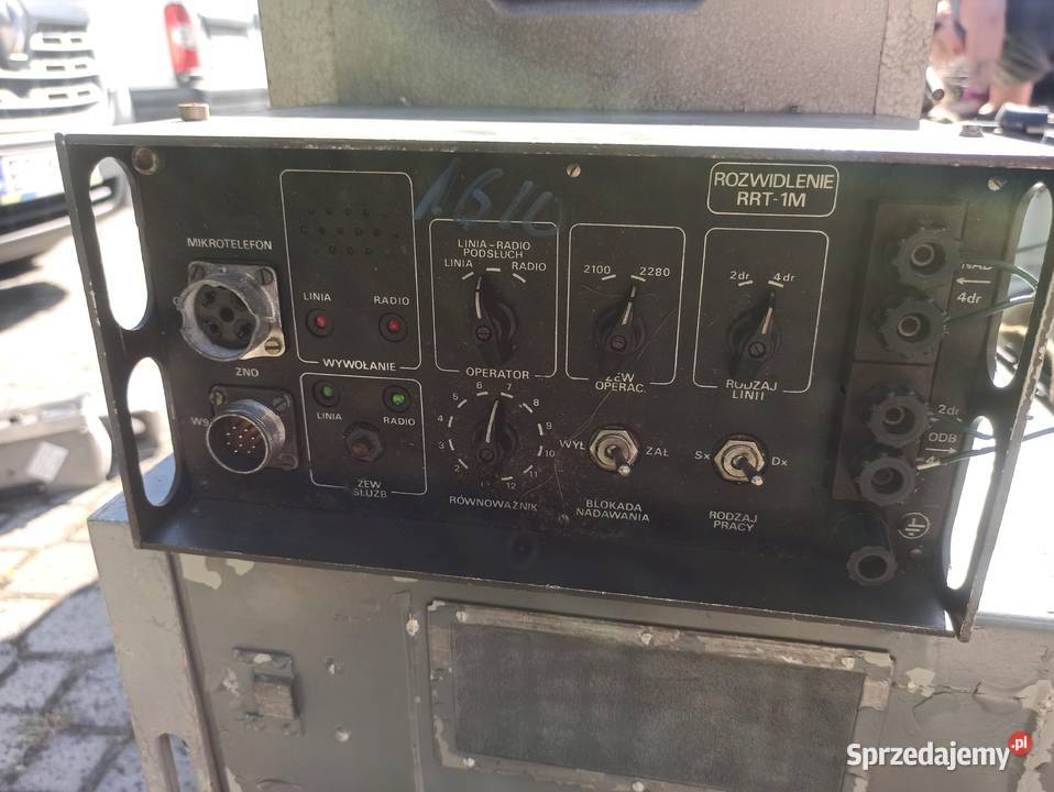 Moduł wojskowego radiotelefonu K1 rozwidlenie Skierniewice