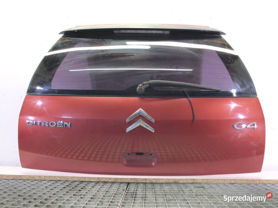 KLAPA TYŁ CITROEN C4 I Hatchback 0414 TYLNA osobowe podkarpackie