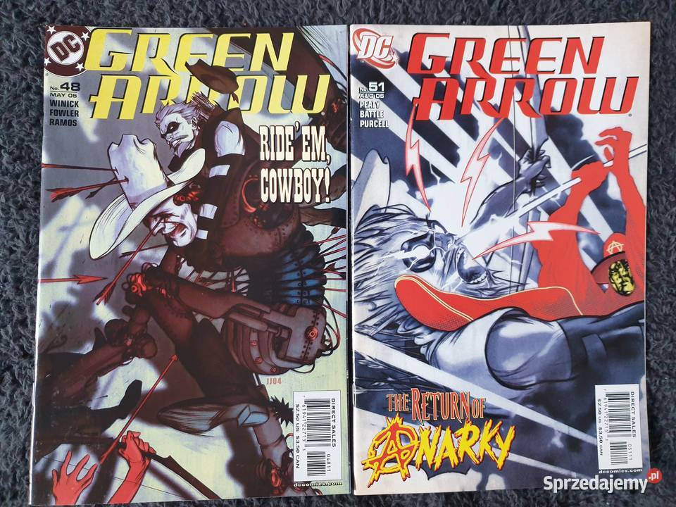 Green Arrow zestaw 19 komiksów DC USA Amerykańskie
