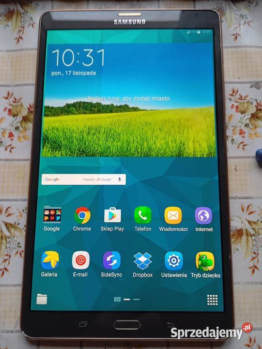 Tablet Samsung Galaxy lekko uszkodzony Kielce