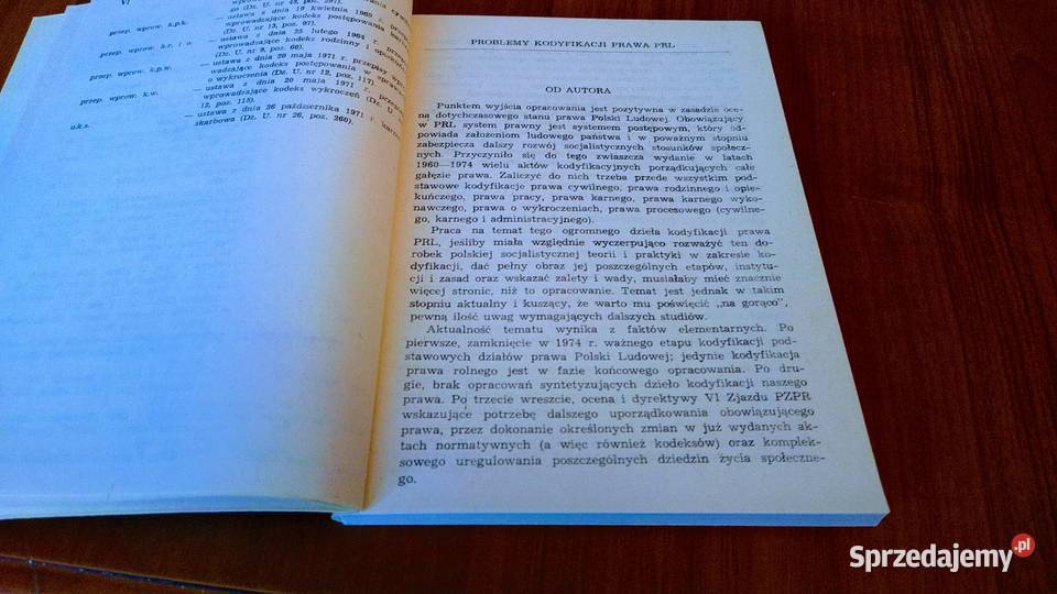 Problemy kodyfikacji prawa PRL Henryk Rot pomorskie