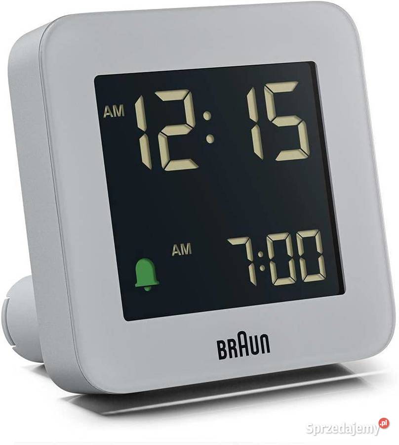 Braun Cyfrowy budzik z drzemką negatywny stołowy Jaworzno