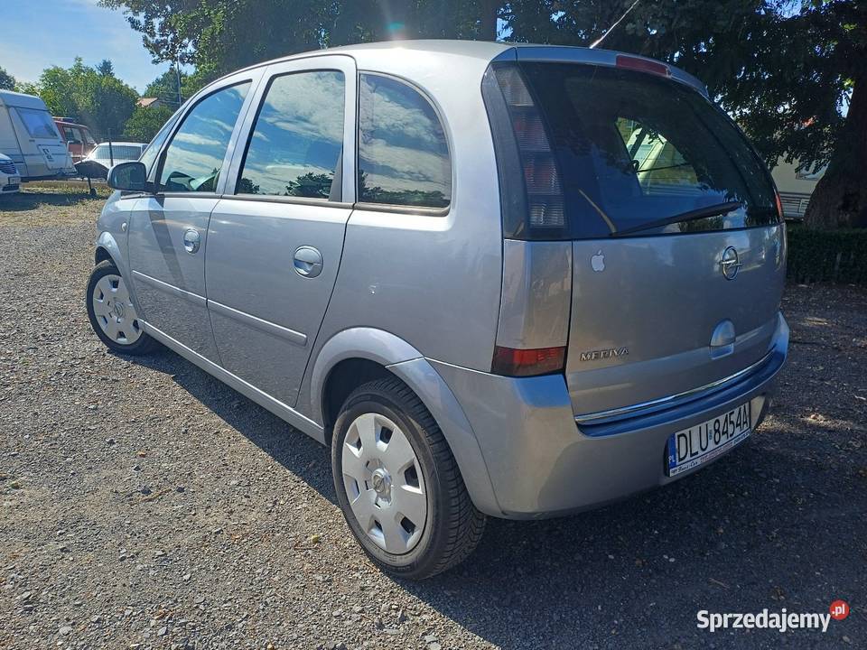 Opel Meriva A 16 benzyna 105 2006r automat światła przeciwmgielne Lubin sprzedam