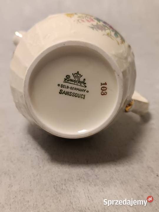 Rosenthal Sanssouci Mlecznik Piękne Reliefy Jawor
