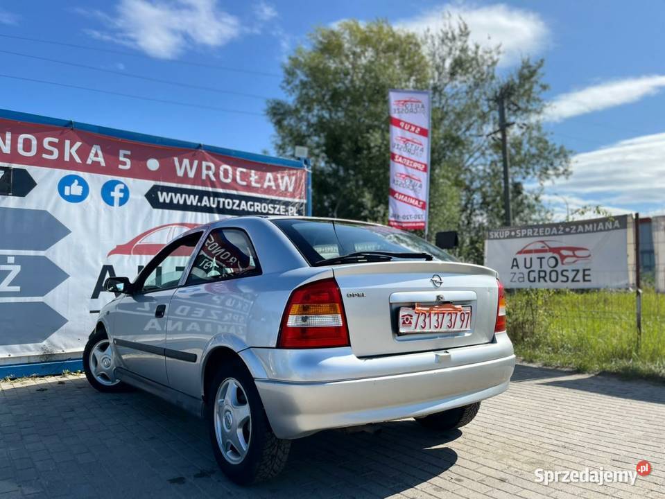 Opel Astra 12 Benzyna Elektryka Klimatyzacja nieuszkodzony Wrocław