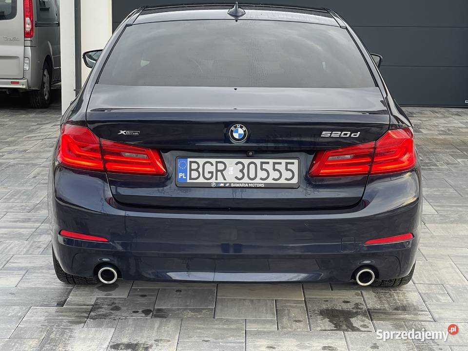 BMW 520d xDrive G30 Felgi Seria 7 2022 CarPlay automatyczna Grajewo
