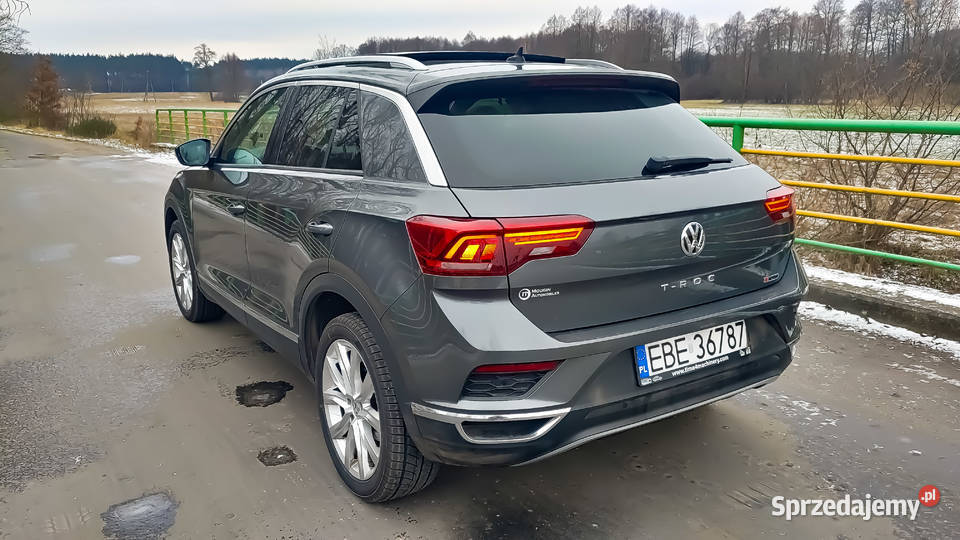 Sprzedam Volkswagen TRoc napęd 4x4 super stan Piotrków Trybunalski