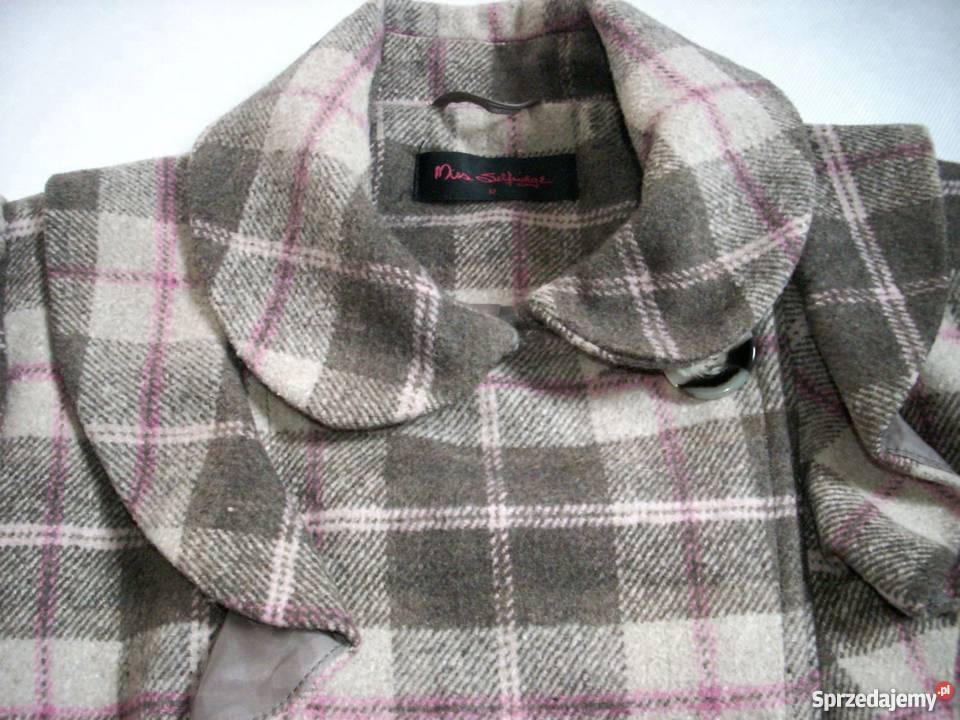 MISS SELFRIDGE płaszcz PRZEJŚCIOWY Krata 38 M 40 sprzedam