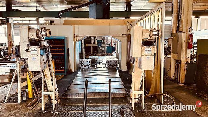 Frezarka bramowa CNC Forest Line Seramill 240T śląskie Tarnowskie Góry