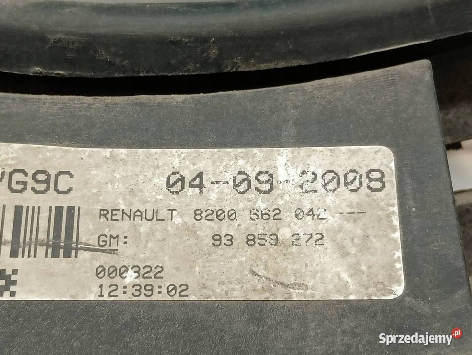 WENTYLATOR CHŁODNICY 25 DCI A TRAFIC II sprzedam