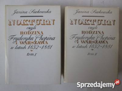 NOKTURN CZYLI RODZINA FRYDERYKA CHOPINA fa Proza i poezja zachodniopomorskie Goleniów