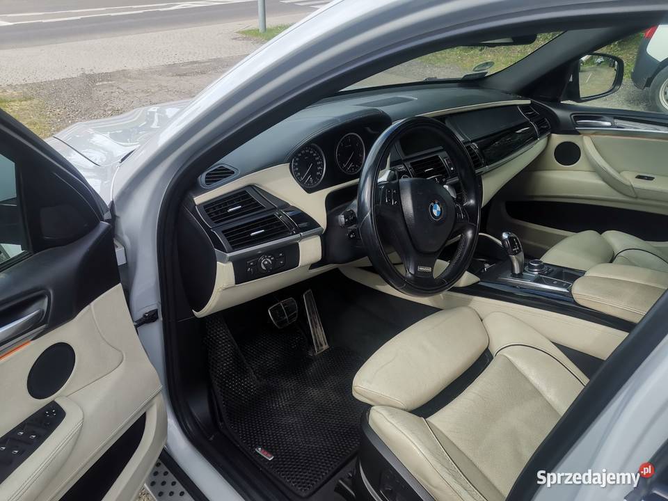 Bmw x6 40d xdriwe m pakiet indywidual szary hud napęd 4x4 Przemyśl