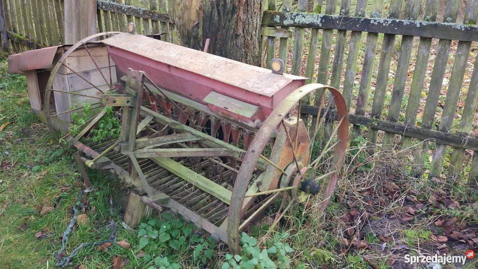Siewnik konny przerobiony do ciągnika 15tka Ulaski