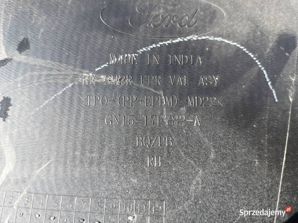 FORD EcoSport narożnik zderzak GN1517F782A mazowieckie Ostrów Mazowiecka