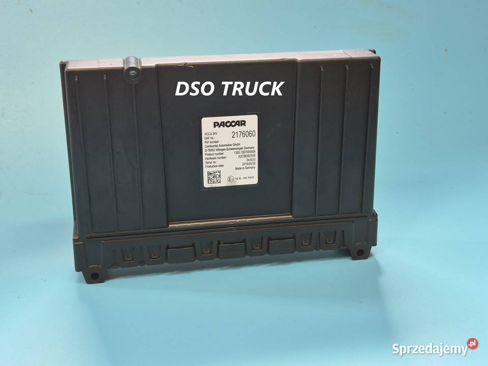 Sterownik Modul VECU PACCAR 2176060 DAF XF CF świętokrzyskie Zawichost