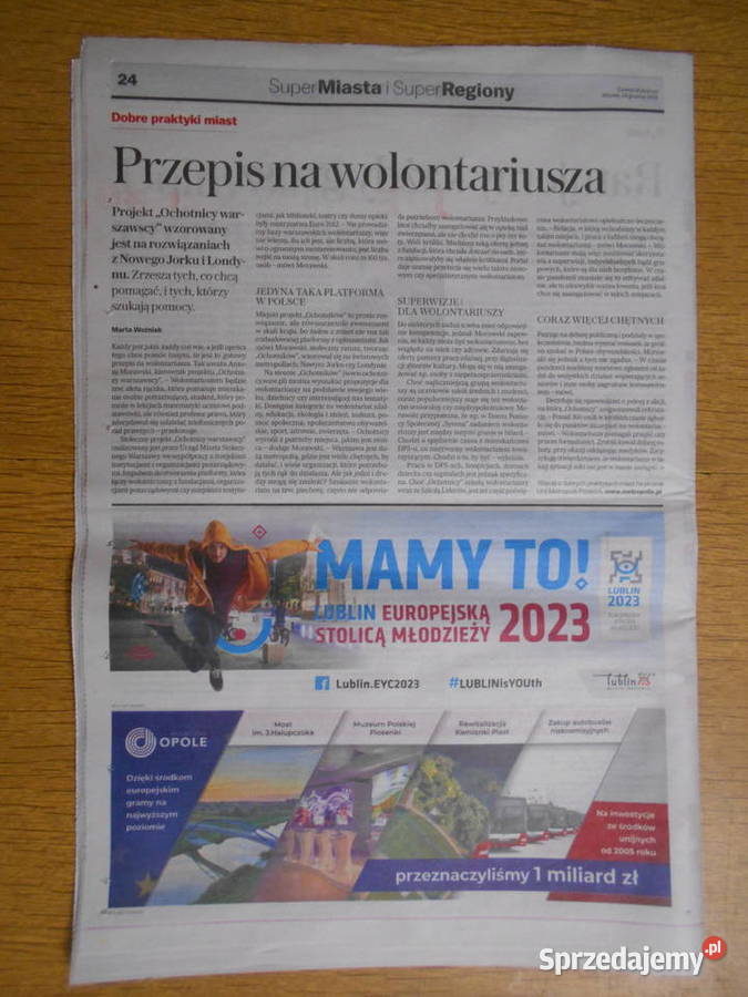 Magazyn SuperMiasta 2040 Regiony Gazeta Wyborcza Rok wydania 2021 Parczew