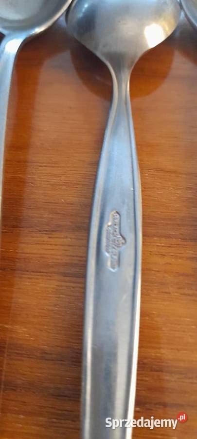 Łyżeczki do herbaty sygnowane Gerlach różne Warszawa