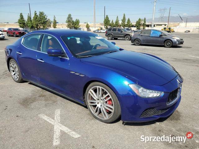 MASERATI GHIBLI S 2015 produkcji z USA Rok produkcji 2015 Warszawa