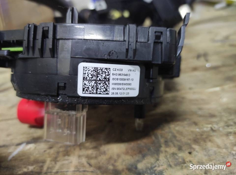 Manetka i taśma poduszki kierownicy golf 6 VI Kościerzyna sprzedam