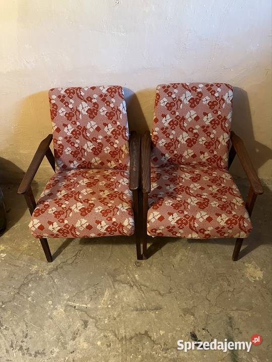 Fotel PRL świętokrzyskie Ostrowiec Świętokrzyski