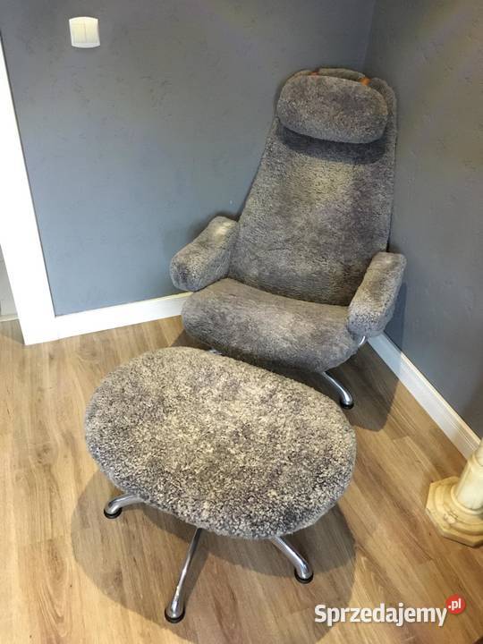 Fotel Dux Contourette Roto 1962 Alf Svensson krzyżak