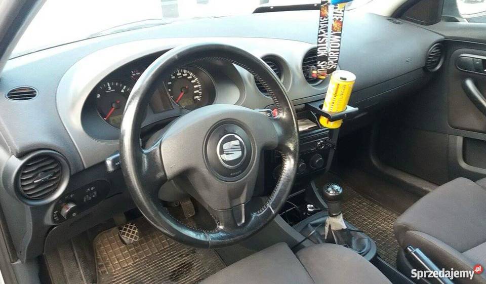 Seat ibiza III 19 TDI 101 welurowa tapicerka Ibiza Białystok