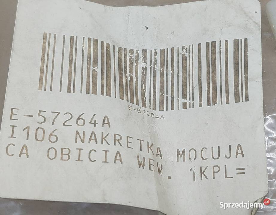 SPINKI KOSTKI TAPICERKI FIAT LANCIA 82422490 Mielęcin