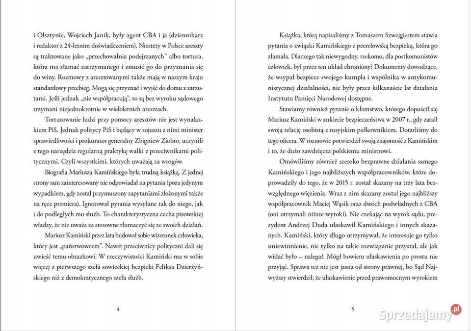 KAMIŃSKI Jan Piński Tomasz Szwejgiert