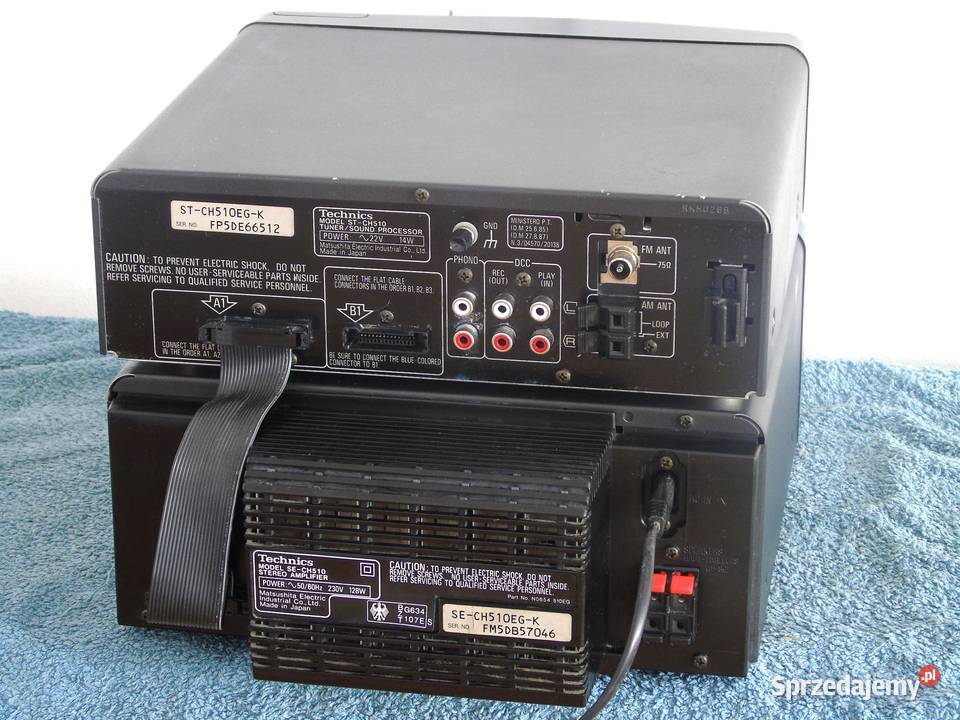 Amplituner Technics SE CH510 STCH510 sprawny Jasło