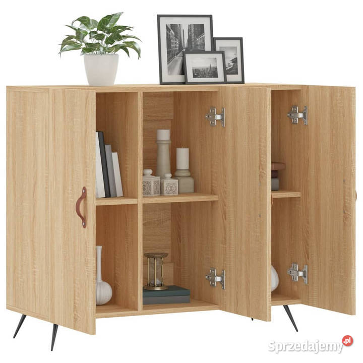 Szafka dąb sonoma 90x34x80 materiał Warszawa