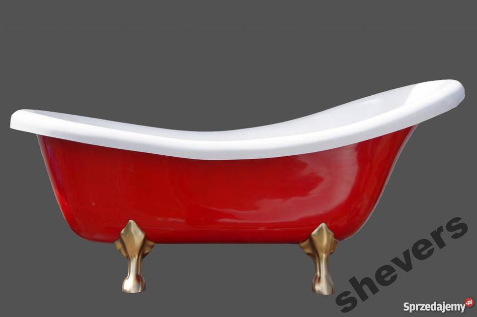 wanna wolnostojaca retro Hydraulika i armatura