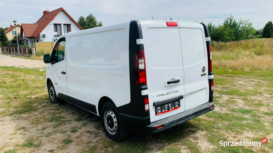 Fiat Talento 16Jtd 100 L1H1 Klima Pdc Przebieg 100KM Samochody dostawcze wielkopolskie Turek