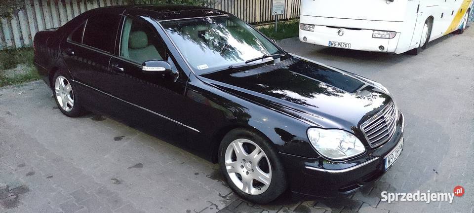 Mercedes s350 LPG 2003 polift przyciemniane szyby Warszawa sprzedam